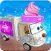 3D Snow Ice Cream Kids truck Traffic Driving - Free Racing Game