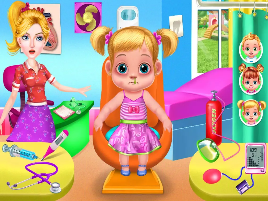Baby Nursery Maternity Haircut iPad  Screenshots