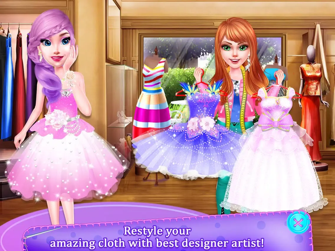 Ảnh chụp màn hình của Birthday Dress Design Artist iPad 