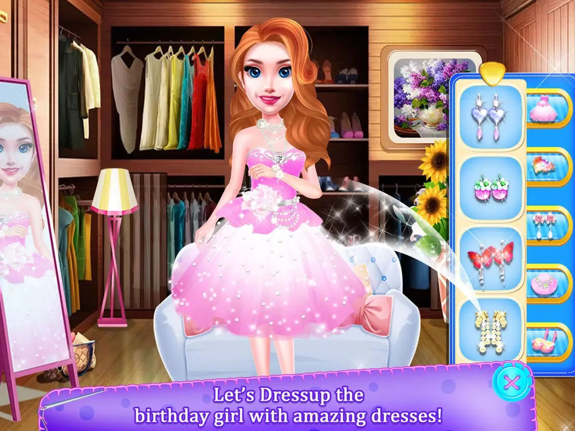 Ảnh chụp màn hình của Birthday Dress Design Artist iPad 