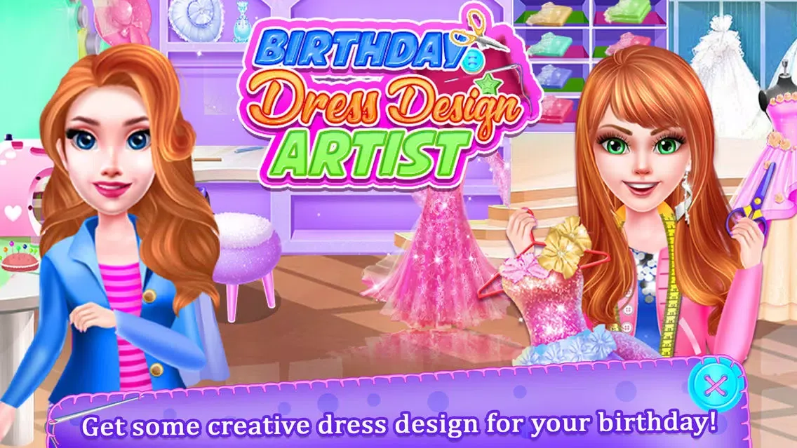 Ảnh chụp màn hình của Birthday Dress Design Artist