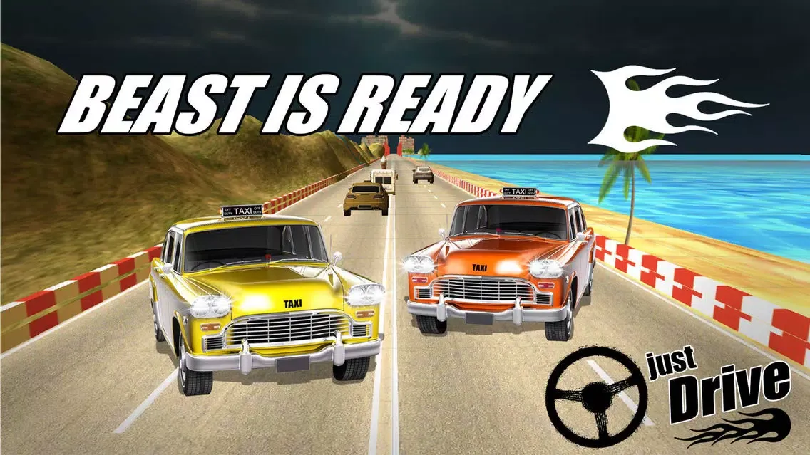 Taxi Driver Crazy Cars Traffic Racer 3D Simulator Racing Game Screenshots