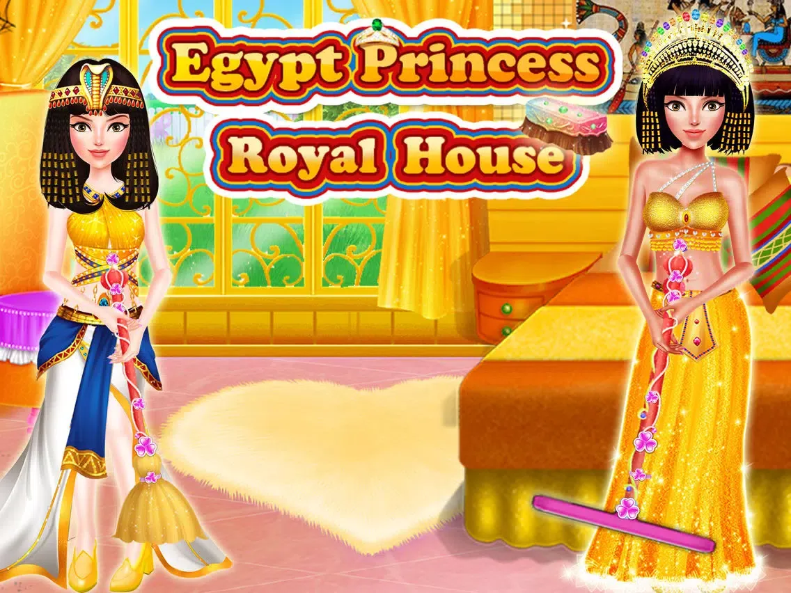 Tangkapan skrin Egypt Princess Royal House iPad 
