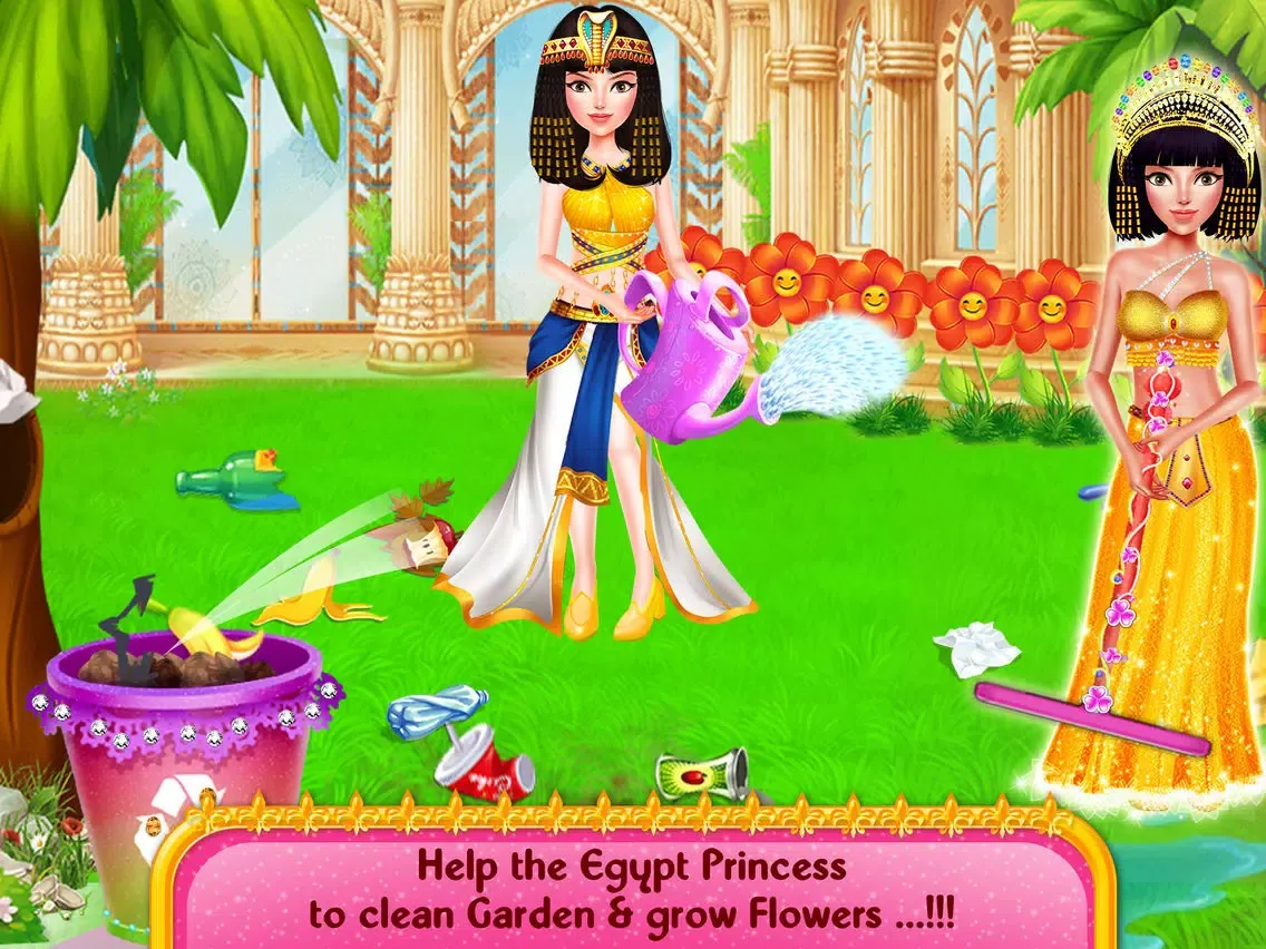 Tangkapan skrin Egypt Princess Royal House iPad 