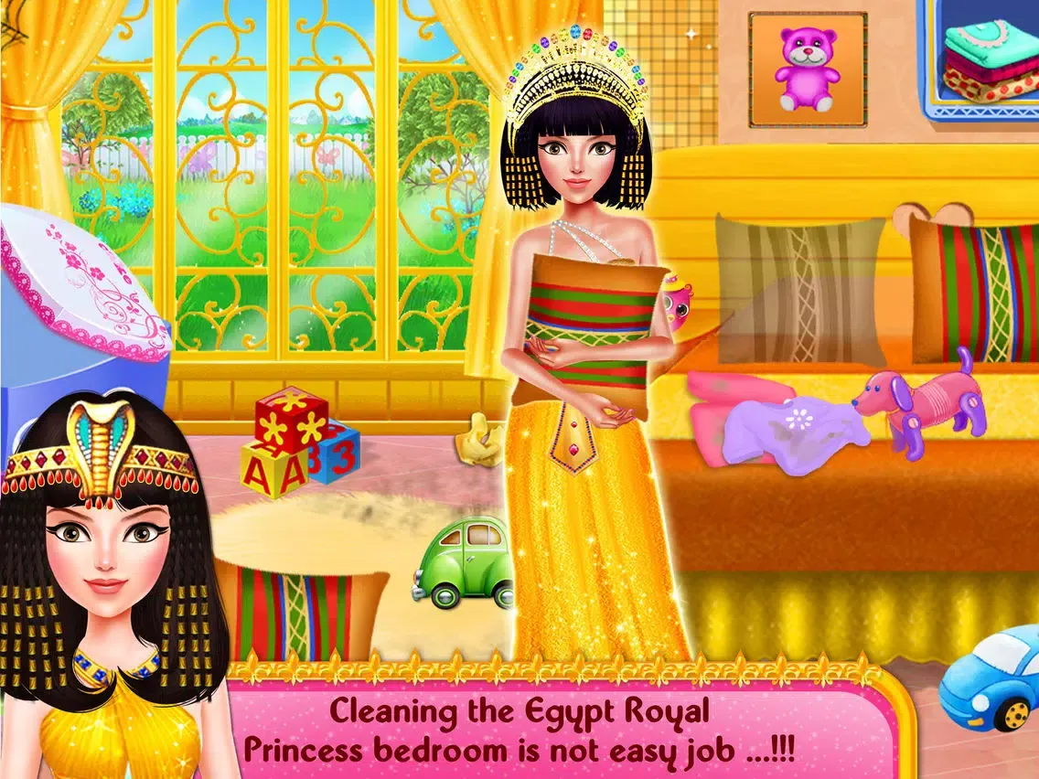 Tangkapan skrin Egypt Princess Royal House iPad 