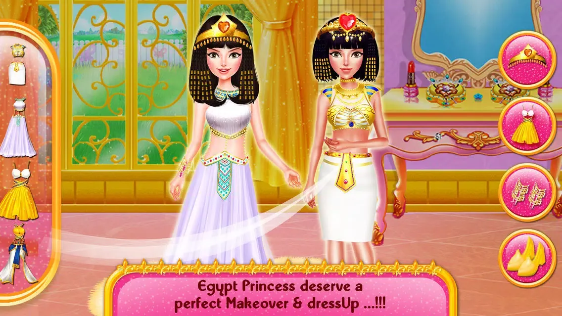 Tangkapan skrin Egypt Princess Royal House