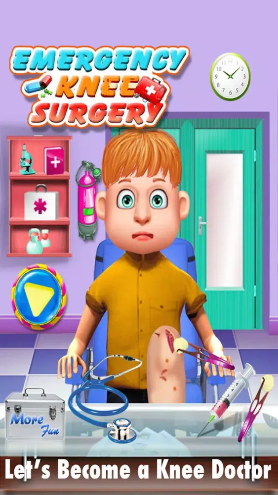 Baby Emergency Knee Surgery games for girls Screenshots