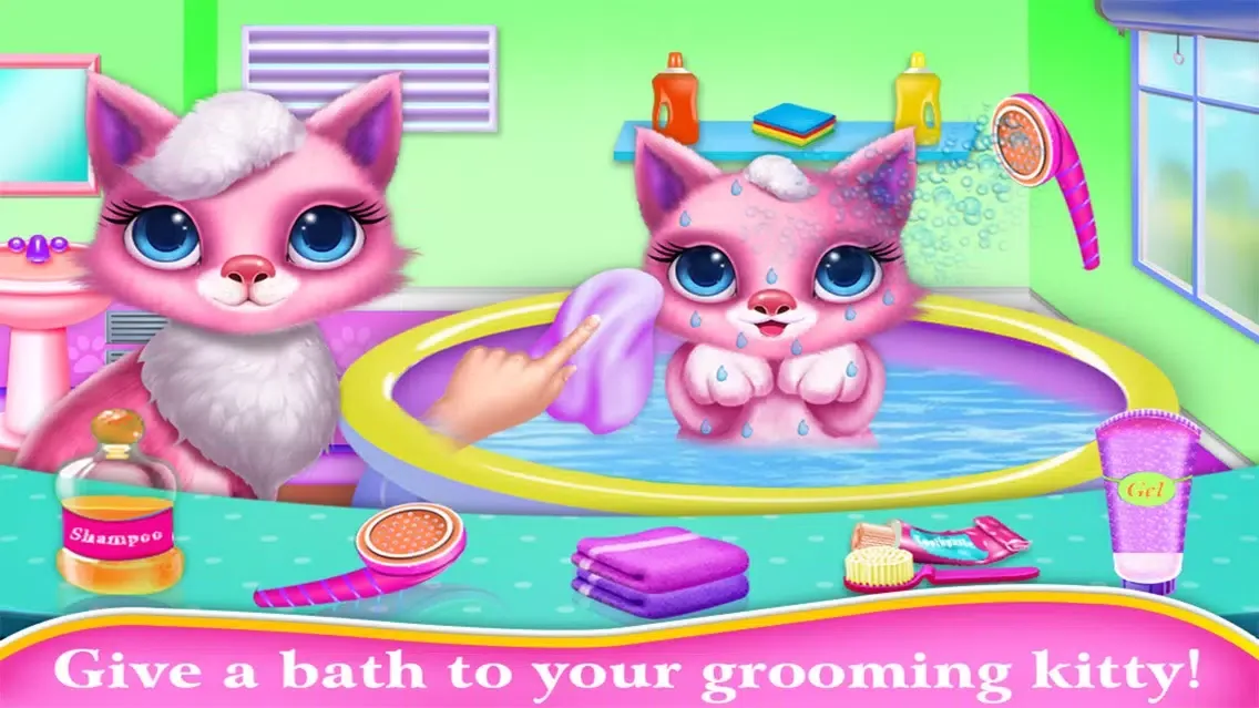 Capturas de pantalla de Mommy & Baby Kitty Daily Care