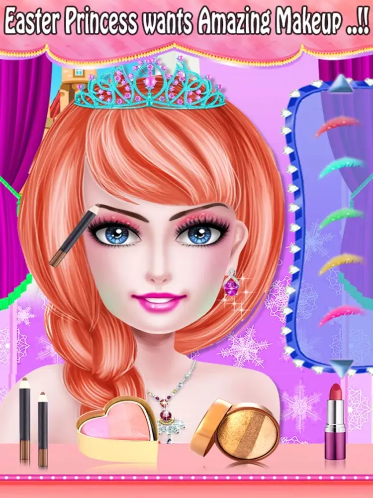 Capturas de pantalla de Easter Princess Stunning Spa Salon Girls Games iPad 