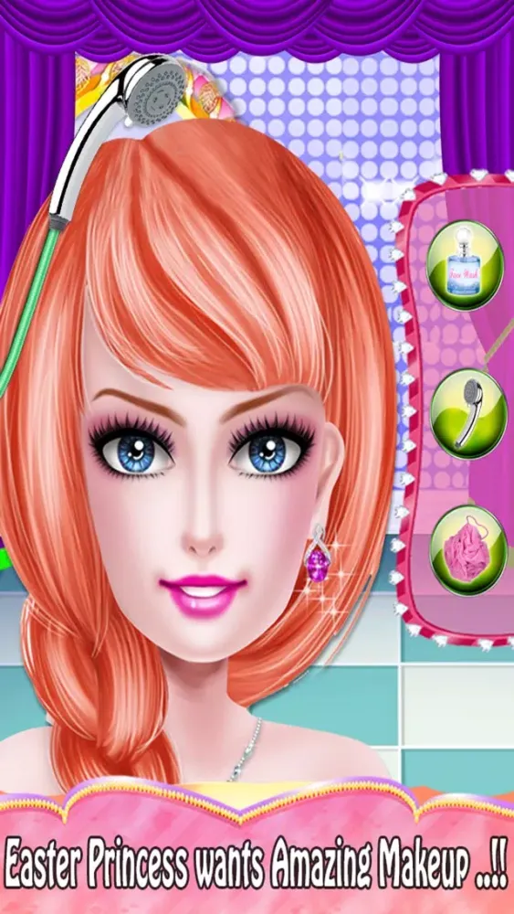 Capturas de pantalla de Easter Princess Stunning Spa Salon Girls Games