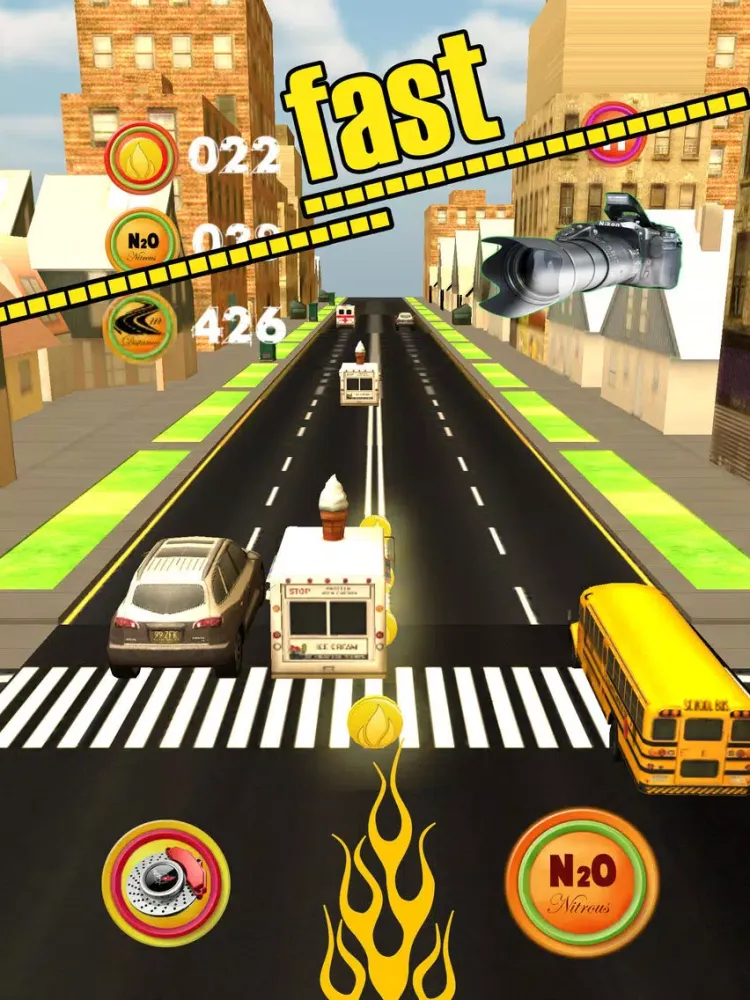 Kids School Bus Driver 3D Free Racing Simulation iPad  Screenshots