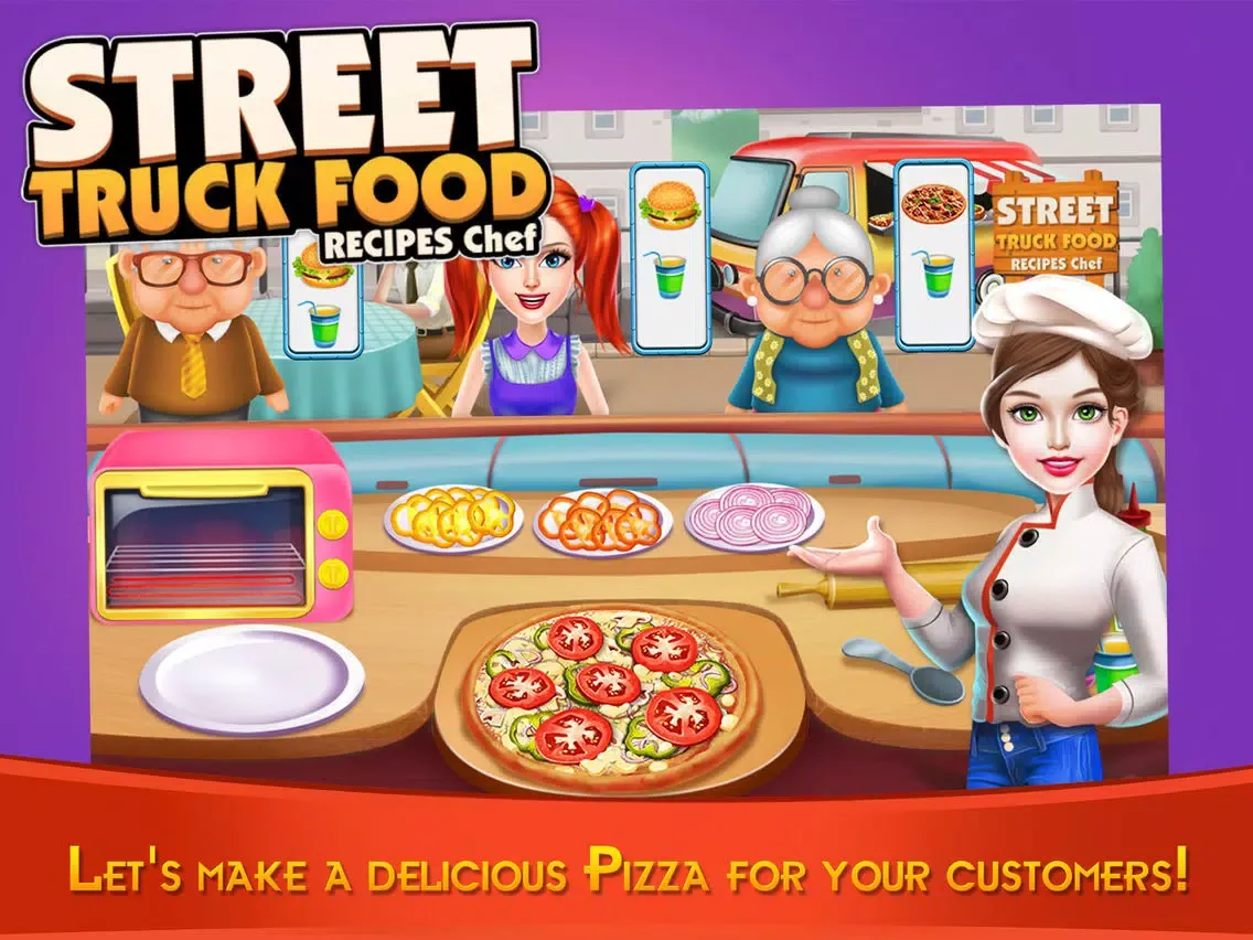 Captures d'écran de Street Truck Food Recipes Chef iPad 