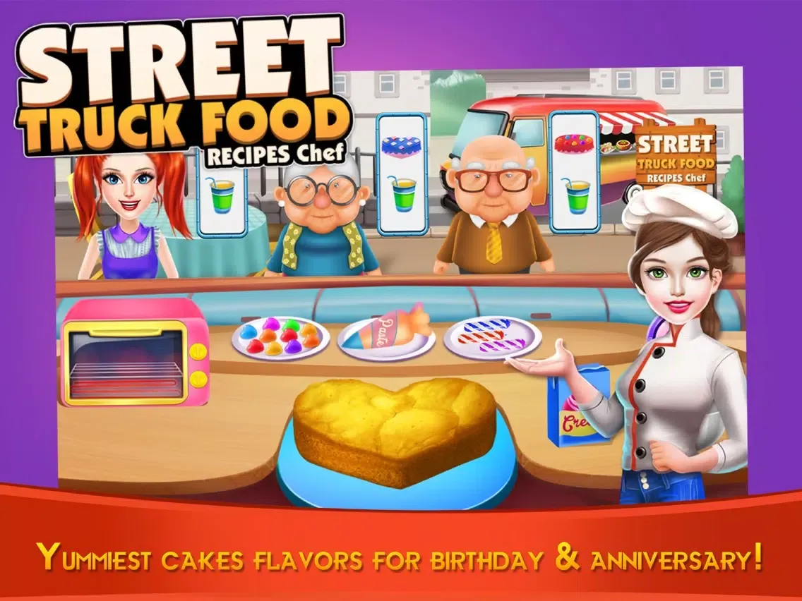 Captures d'écran de Street Truck Food Recipes Chef iPad 