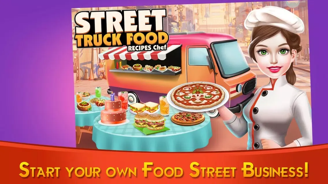 Captures d'écran de Street Truck Food Recipes Chef