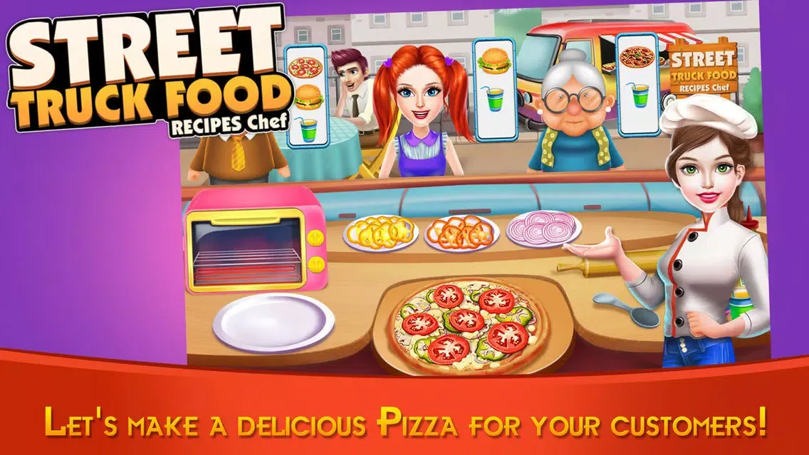 Captures d'écran de Street Truck Food Recipes Chef