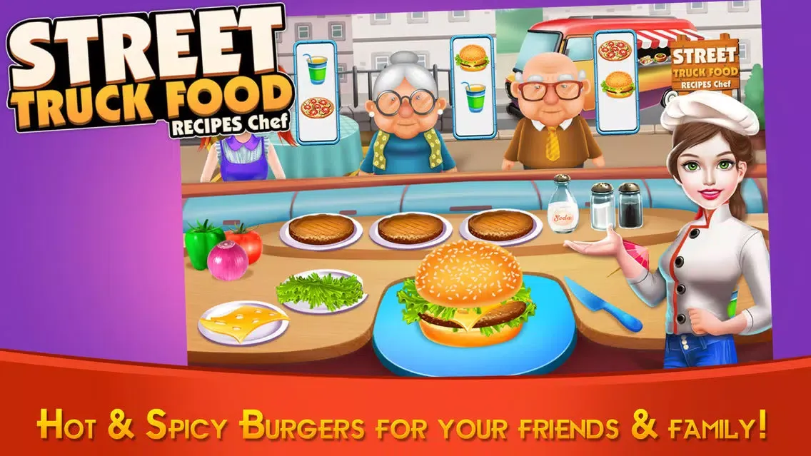 Captures d'écran de Street Truck Food Recipes Chef