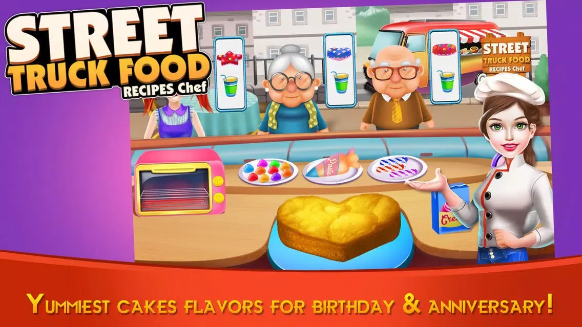 Captures d'écran de Street Truck Food Recipes Chef
