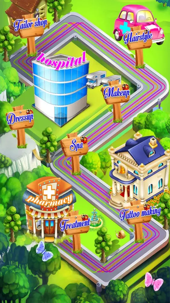 Ảnh chụp màn hình của Tattoo Surgery & Makeover games