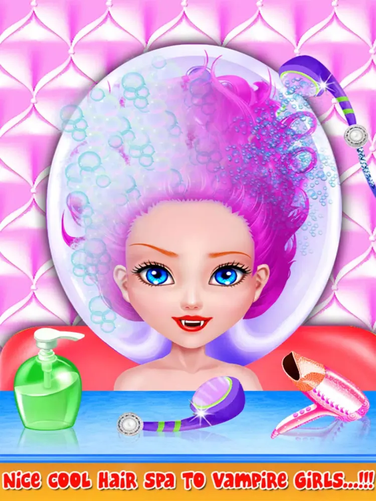 Vampire Girl Wedding HairSalon iPad 應用截圖
