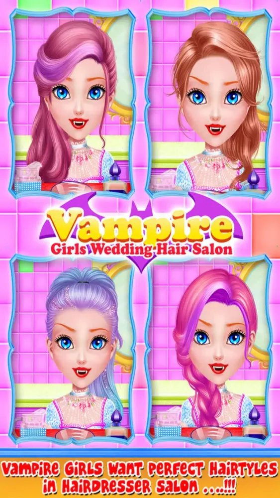 Vampire Girl Wedding HairSalon應用截圖