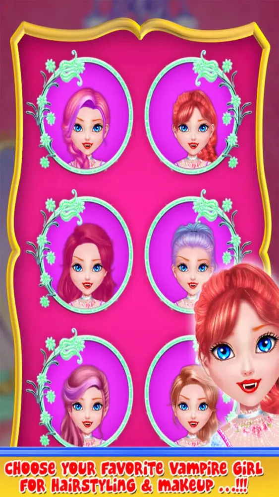 Vampire Girl Wedding HairSalon應用截圖