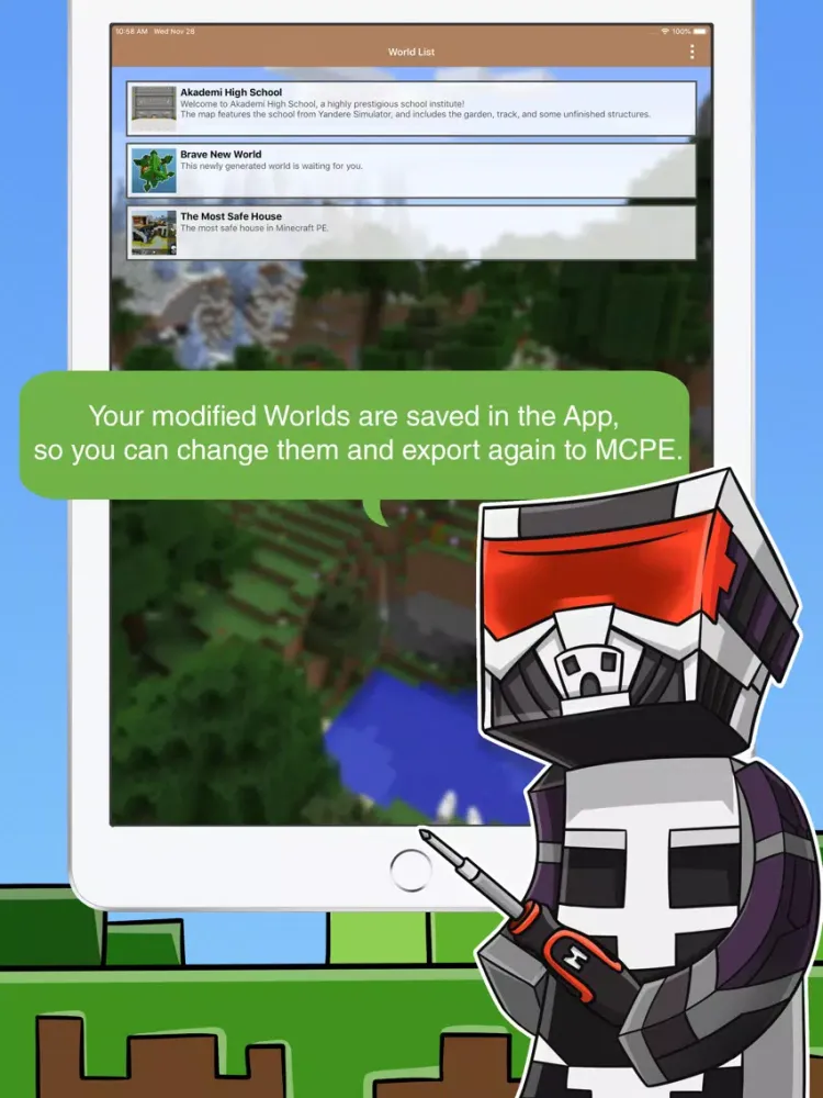 صور Bot Mods for Minecraft PE iPad 