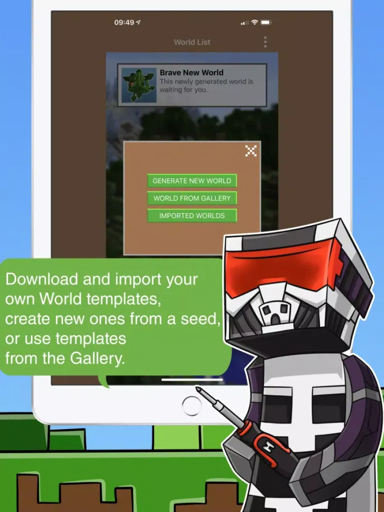 صور Bot Mods for Minecraft PE iPad 