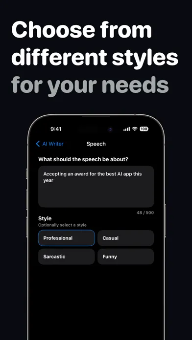 AI Writer AI Writing Assistant Screenshots