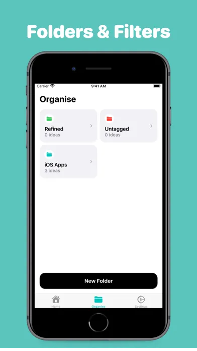 Thoughts & Ideas List: IdeaLog Screenshots