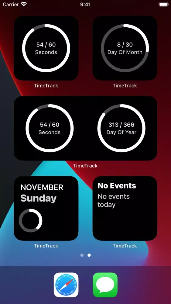 Ảnh chụp màn hình của TimeTrack - Widgets