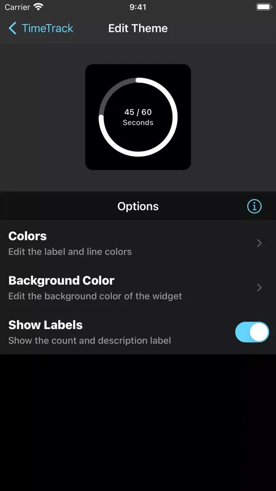 Ảnh chụp màn hình của TimeTrack - Widgets