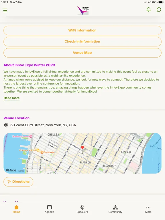 InnovExpo iPad  스크린샷
