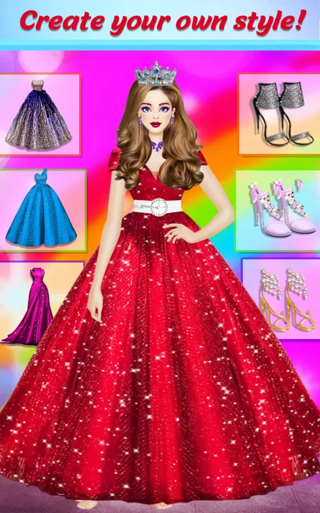 Princess Makeup Games Levels Ekran Görüntüleri