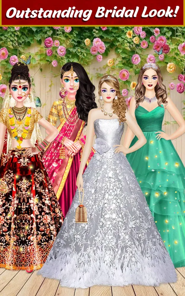 Indian Wedding Makeup Games應用截圖