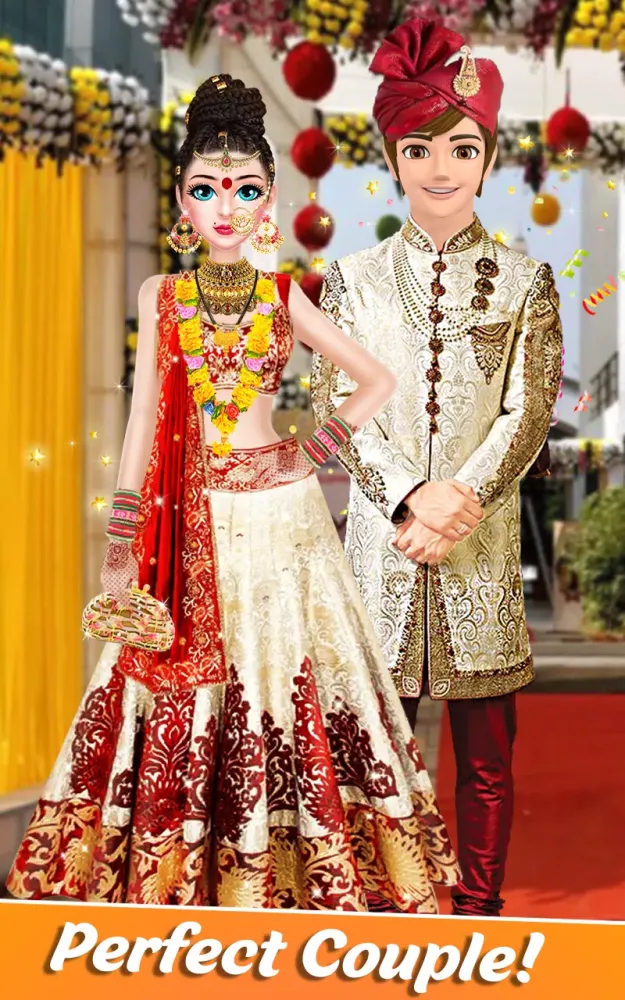 Indian Bride Makeup Dress Game Screenshots