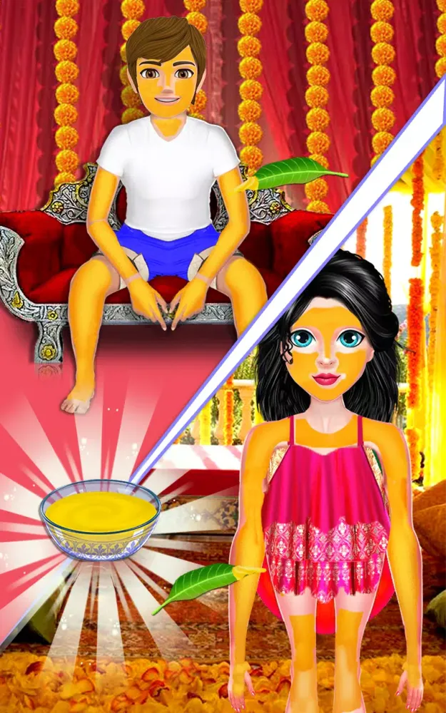 Indian Bride Makeup Dress Game Screenshots