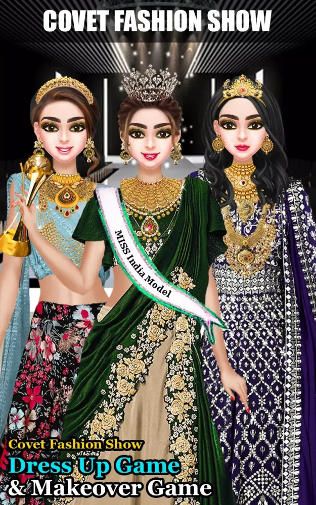 Fashion Show Game: Makeup Game应用截图