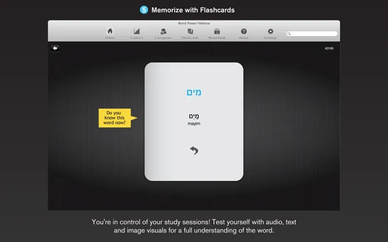 WordPower Learn Hebrew Vocabulary by InnovativeLanguage.com Screenshots