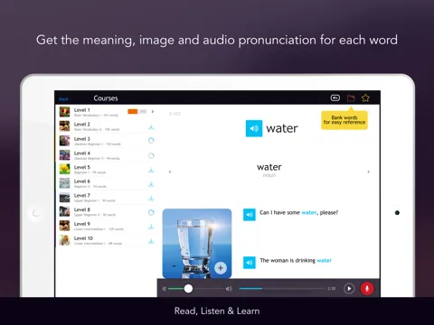 Learn American English - Free WordPower iPad  Screenshots