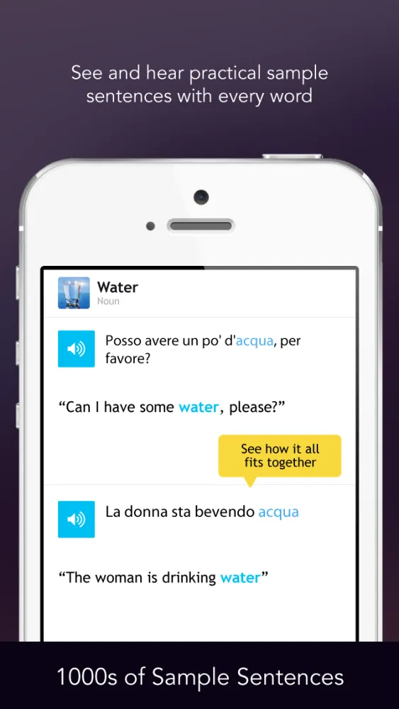 Learn Italian - Free WordPower Screenshots
