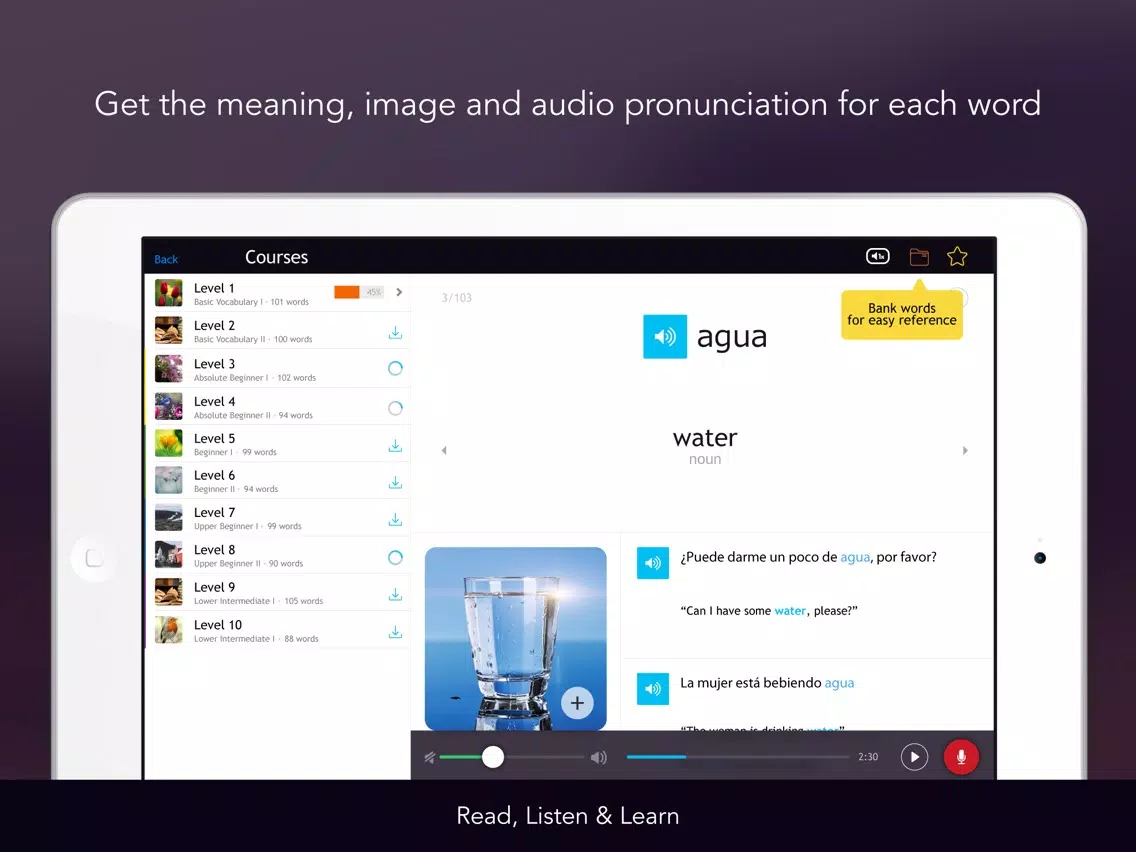 Скриншоты Learn Spanish - WordPower iPad 