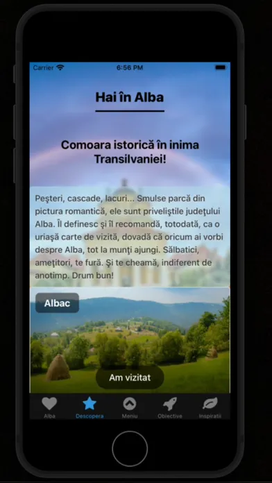 Zrzuty ekranu Descopera Alba