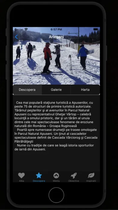 Zrzuty ekranu Descopera Alba