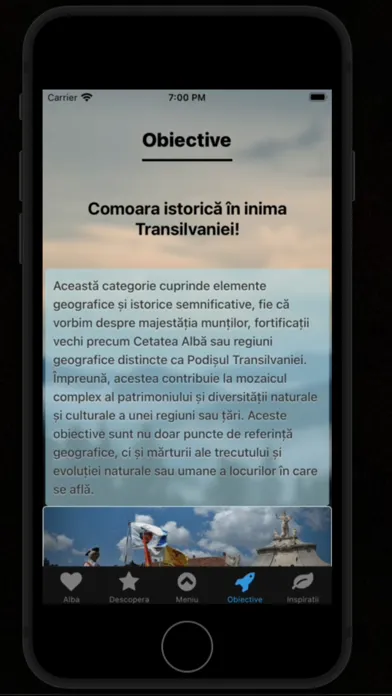 Zrzuty ekranu Descopera Alba