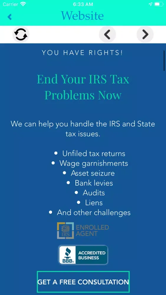 Screenshot di Innovative Tax Relief