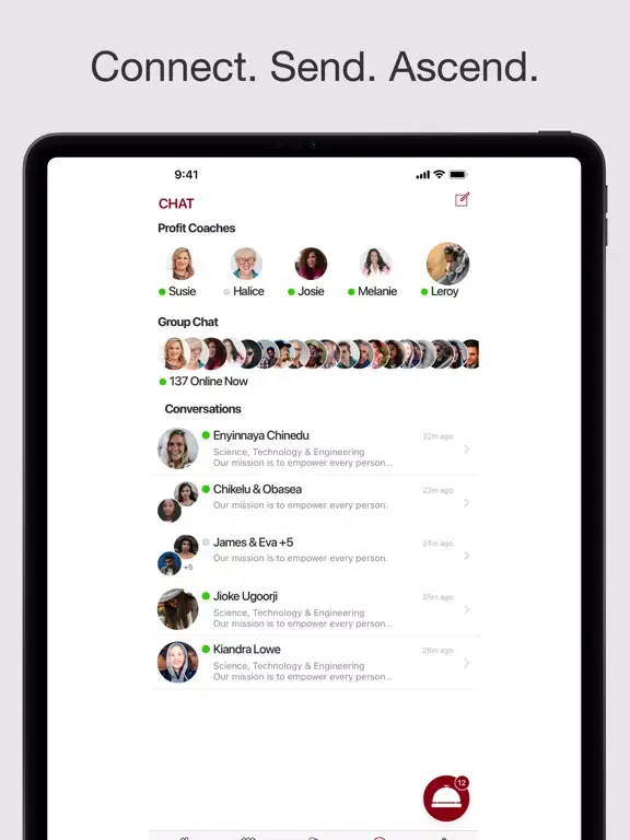 ภาพหน้าจอของ Susie Carder - Scale Up Event iPad 