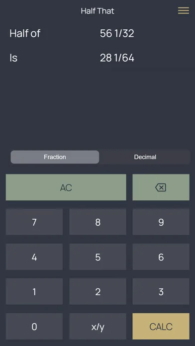 Half That Calculator应用截图