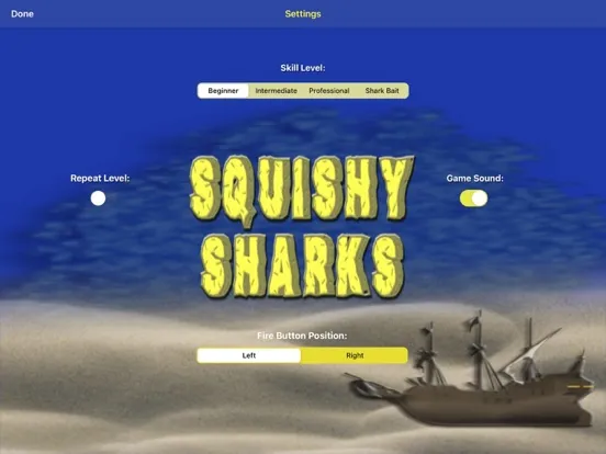 تصاویر Squishy Sharks iPad 