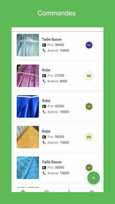 Captures d'écran de Wax App