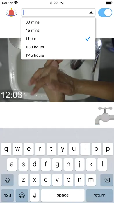 Smart HandWash Ekran Görüntüleri